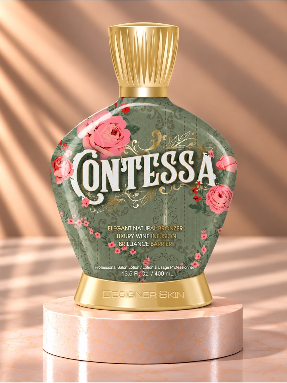 Designer Skin Contessa Elegant Natural Bronzer Tanning Lotion 13.5 oz